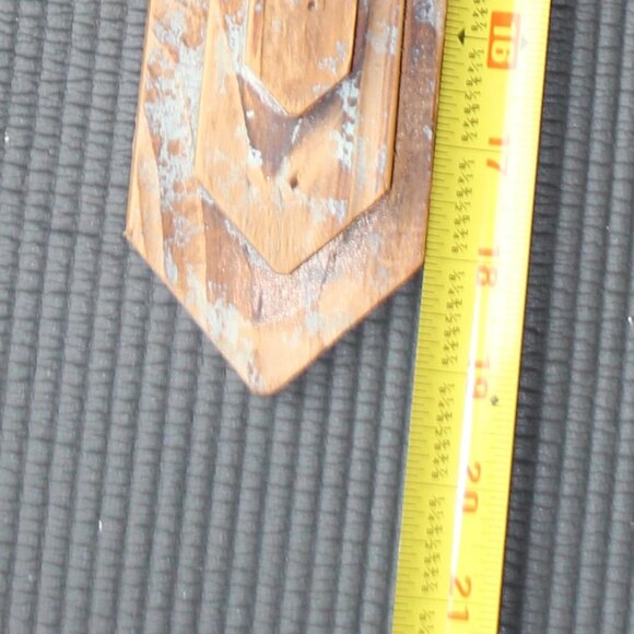 Hobby Lobby Shabby Chic Destressed Wood and Metal Cross - Picture 8 of 8